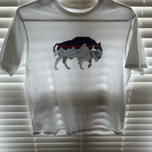 Patagonia White buffalo t-shirt